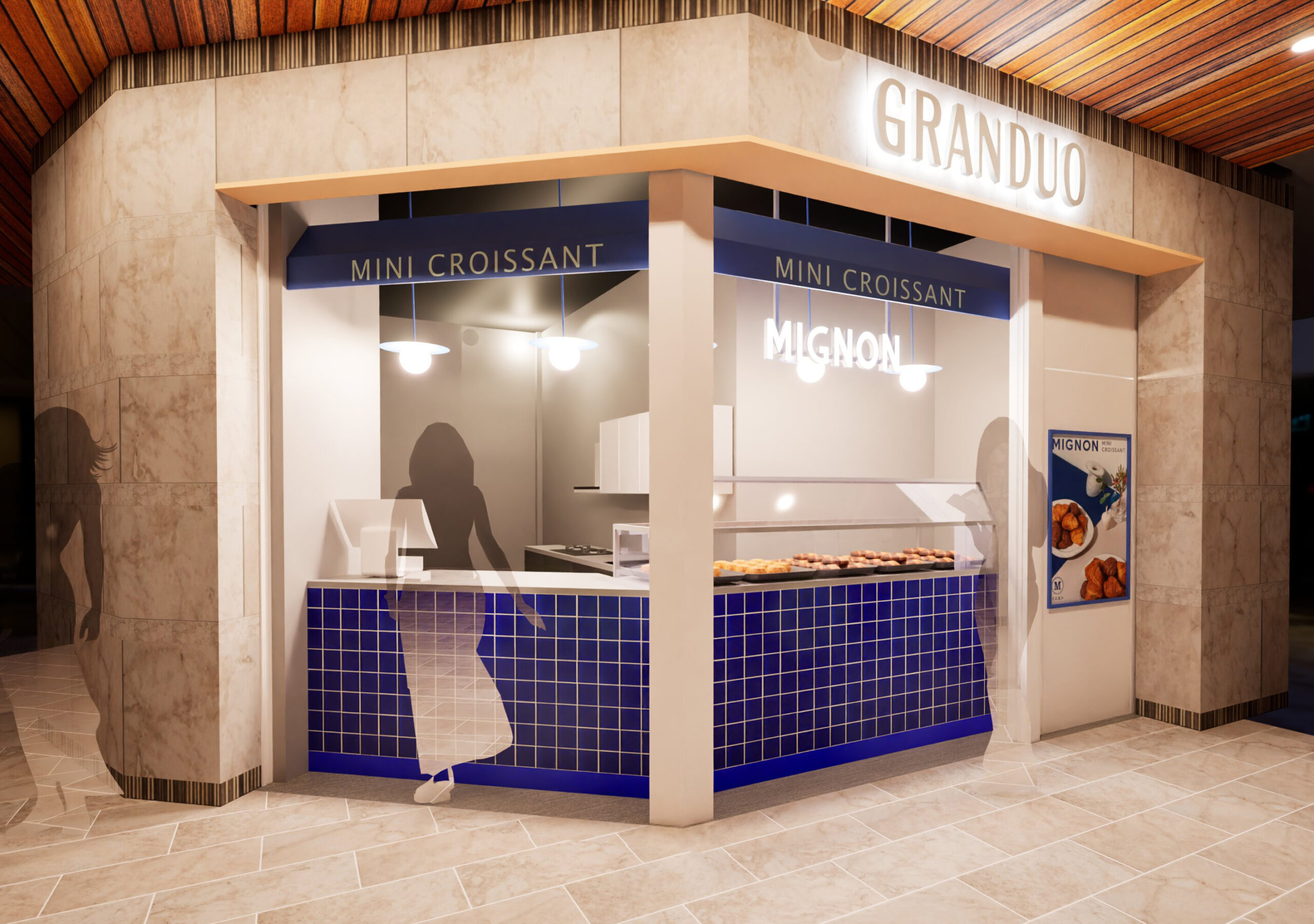 ミニクロワッサンのミニヨングランデュオ立川店